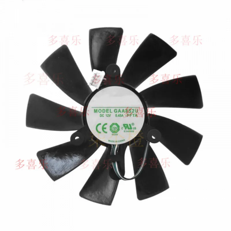 ZMZM     GA92S2H GAA8S2U For ZOTAC GTX1060 1070TI 1080Ti Mini Card fan 4pin Cooling fan