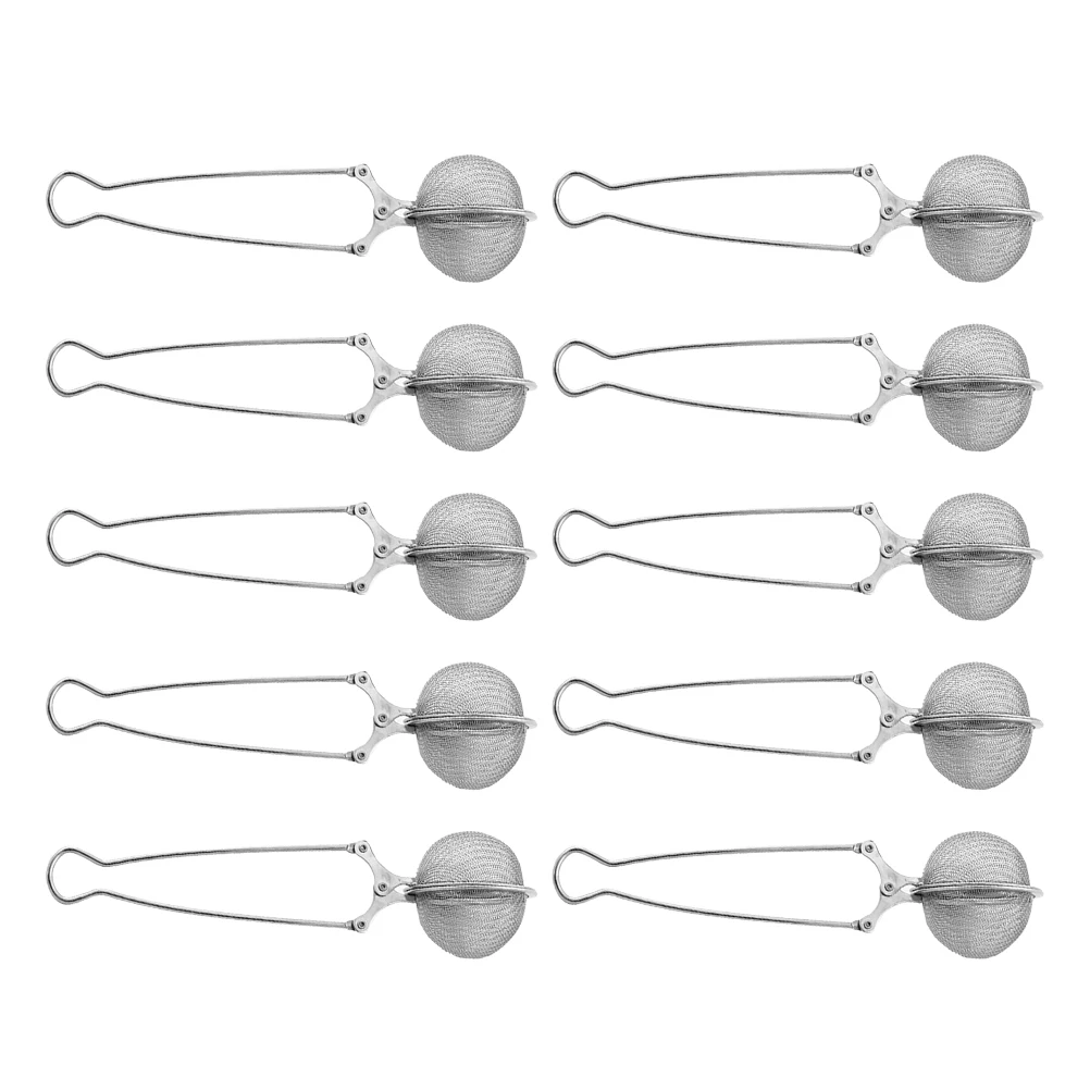 

10 Pcs Steel Strainer Mesh Infuser Anti Stainless Tea Infusers Rust for Home Office Loose Leaf Tea Coffee