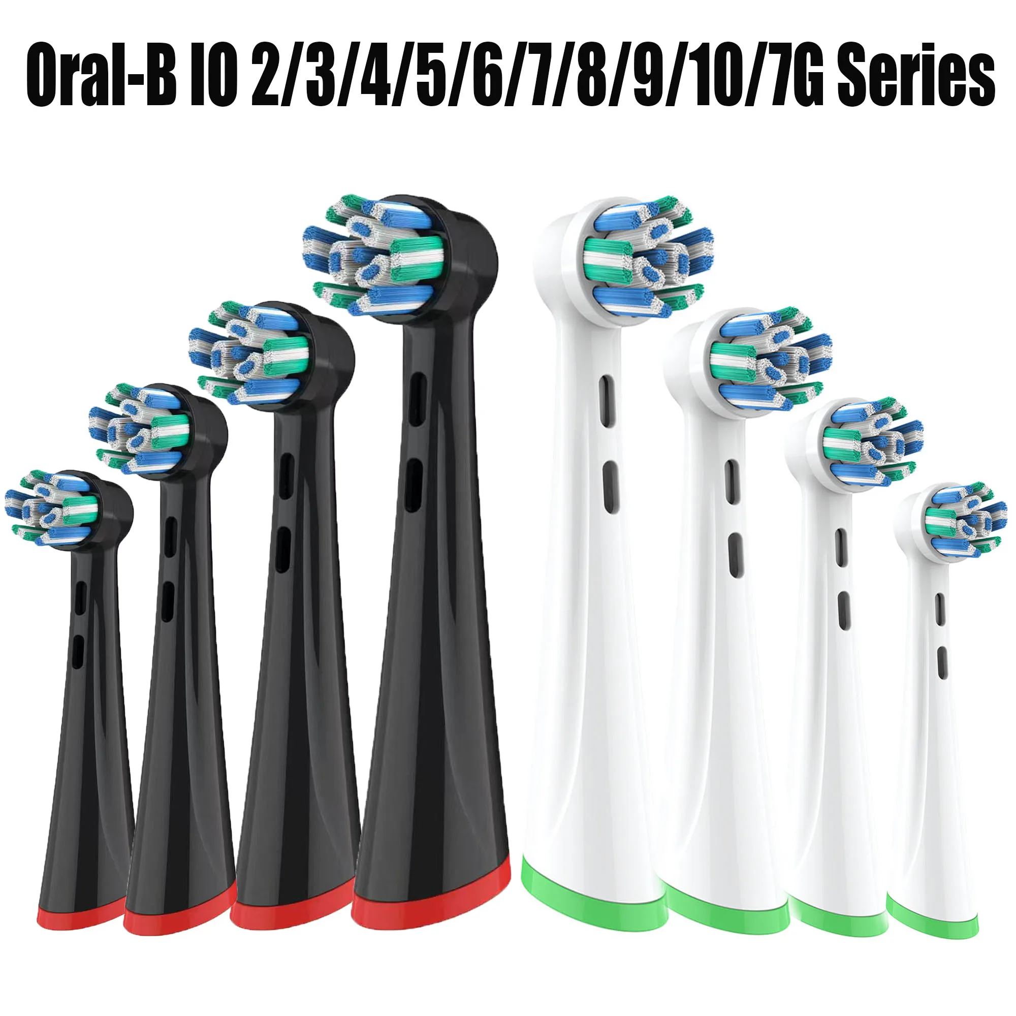 2/4/8/20 Pack Replacement Toothbrush Heads Compatible with Oral B IO, Brush Heads for Oral-B IO 2/3/4/5/6/7/8/9/10/7G Series
