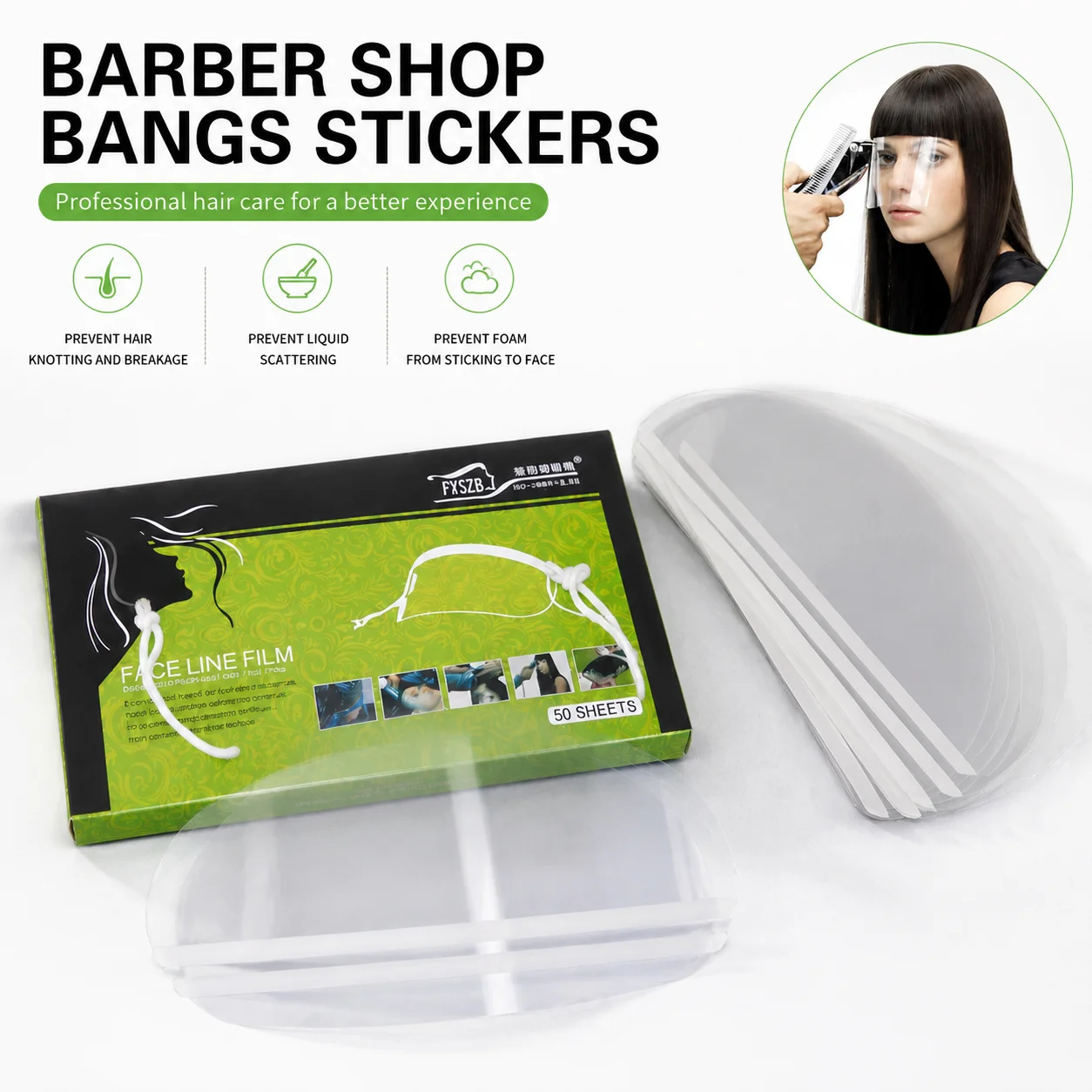50/100Pcs Disposable Face Shields Barber Hairdressing Supplies, Wash Makeup Shower Visor Mask for Hair Spray Face Cover Tools