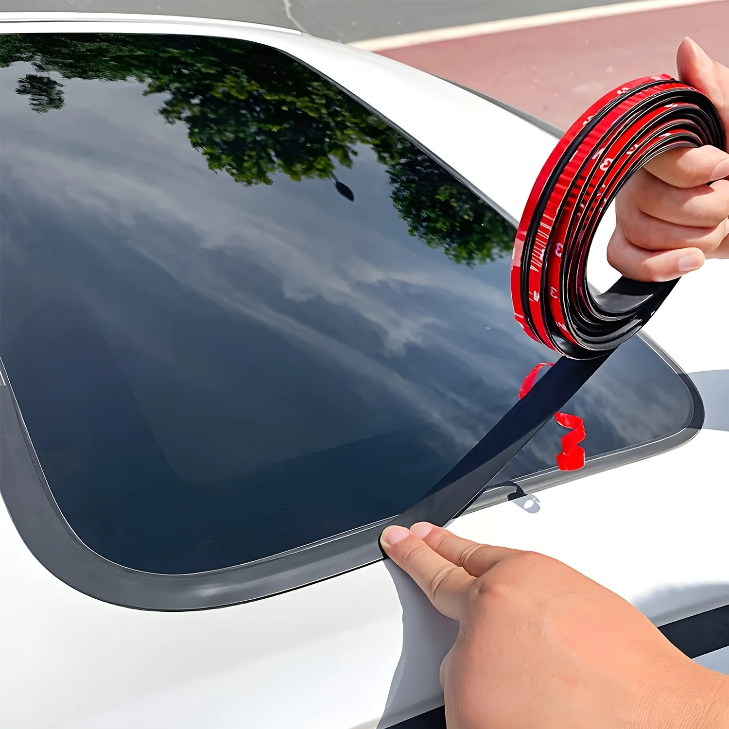 

10Ft Windshield Edge Rubber Seal T Shape Car Seal Strip For Windshield Sunroof Moulding Trim Weather Strip