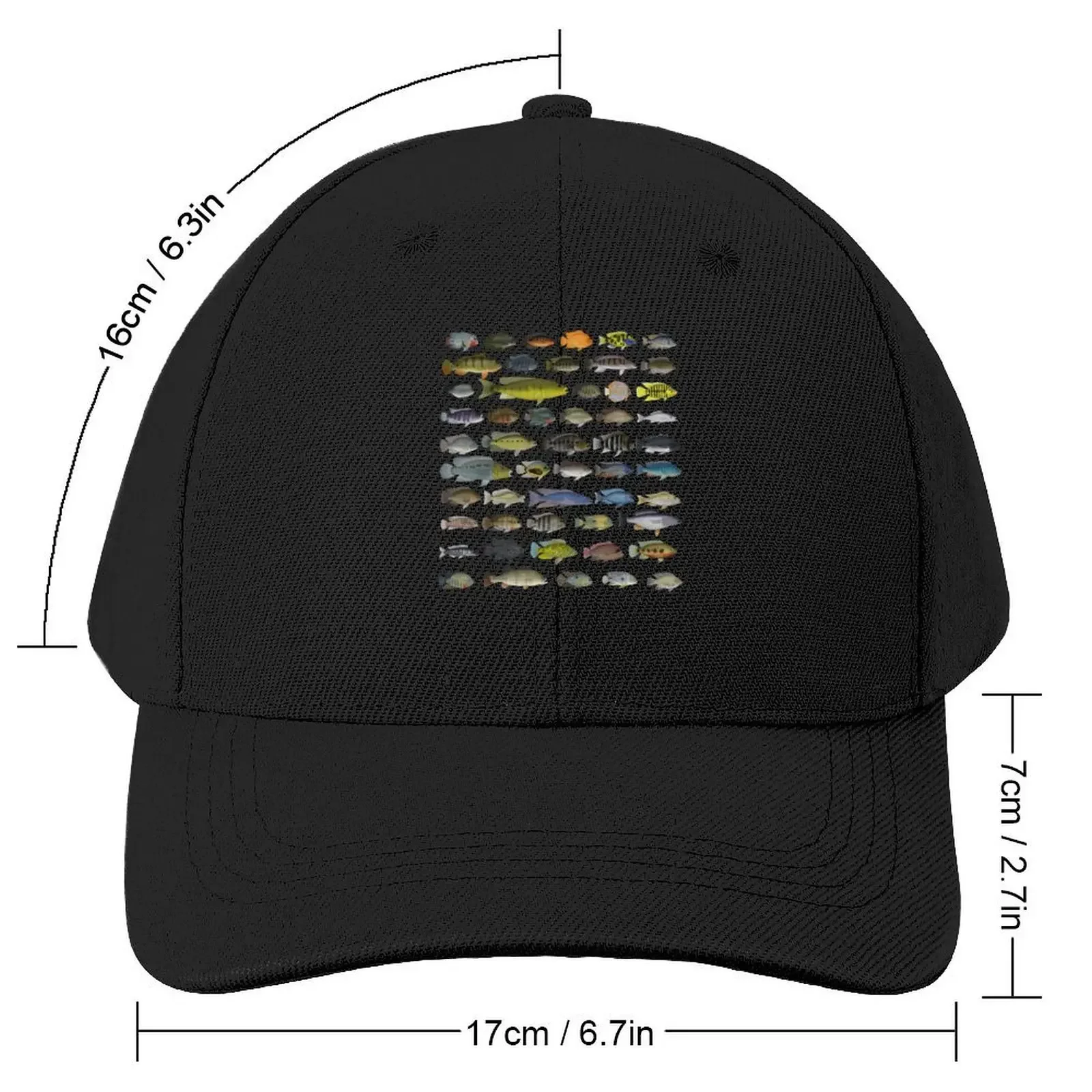 Cichlid Group Baseball Cap New In Hat Gentleman Hat Hood birthday Designer Man Women's