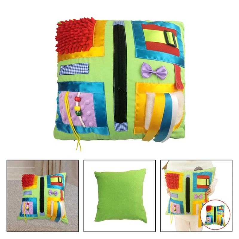 

Fidget Blanket Dementia Activities for Seniors Fidget Pillow Products for Elderly with Dementia, Alzheimers,G660L