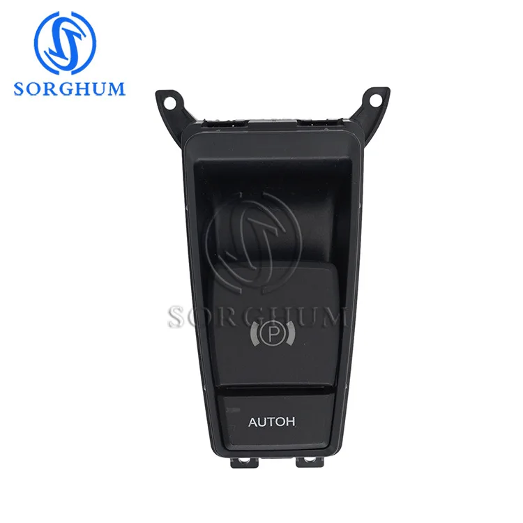 61319148508 Pasuje do BMW X5 X6 części samochodowe przełącznik sterowania hamulcem postojowym elektroniczny przełącznik hamulca ręcznego