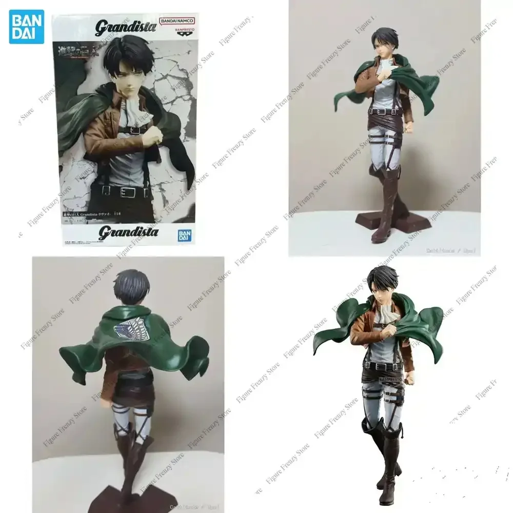 

Special Offer Banpresto Attack on Titan Grandista Rivaille Ackerman PVC Action Figure for Anime Collectible Figurine