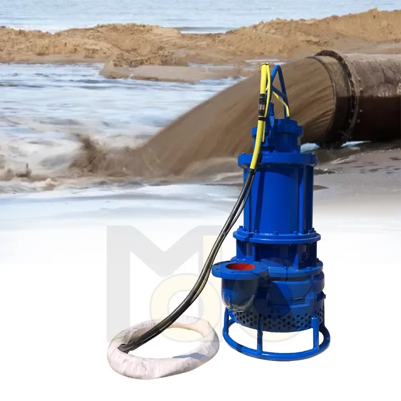 high pressure mining explosion proof high chrome submersible hydraulic slurry mud dredge pump for excavator