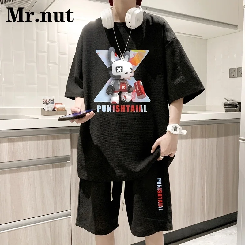 

Mr.Nut 3D Printed T-Shirts Suit Cartoon Pattern Unisex Personalized Sportswear Y2k Punk Streetwear Summer Fashion Loose Clothing