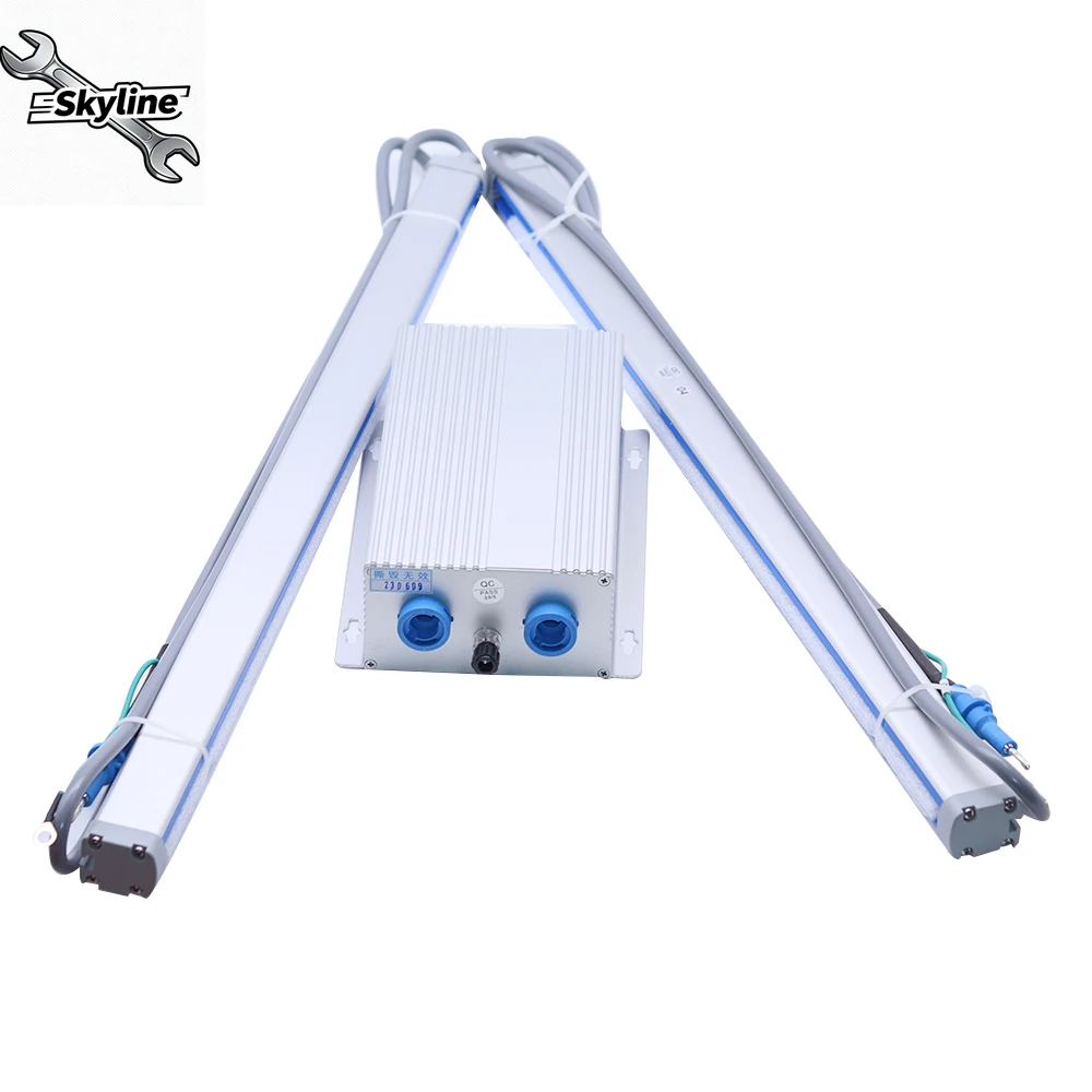 Dry type Antistatic ion bar with Generator for Bag Making Machine Custom Size