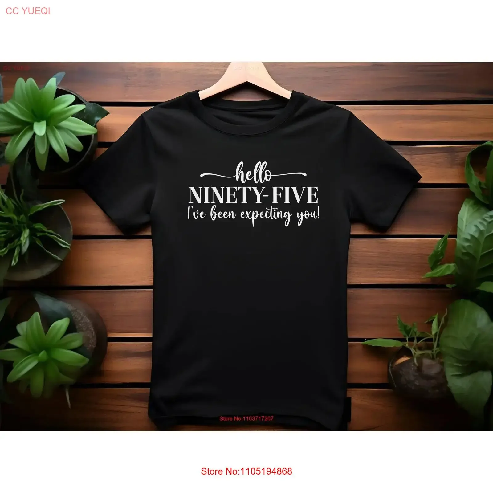 

Футболка «Девяно-пятилетняя» на день рождения «Hello», винтажная, растянутая, модная, мужская, мягкая, слегка, удобная