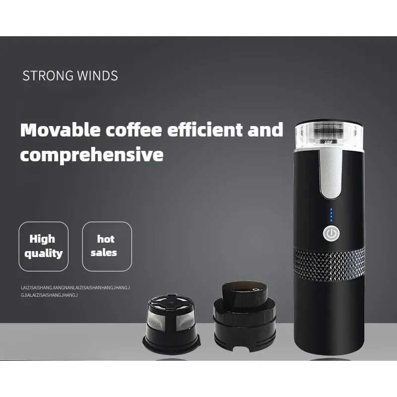 

Portable Coffee Machine Wireless American Espresso KCUP Outdoor Electric Car Mini Capsule Coffee Machine