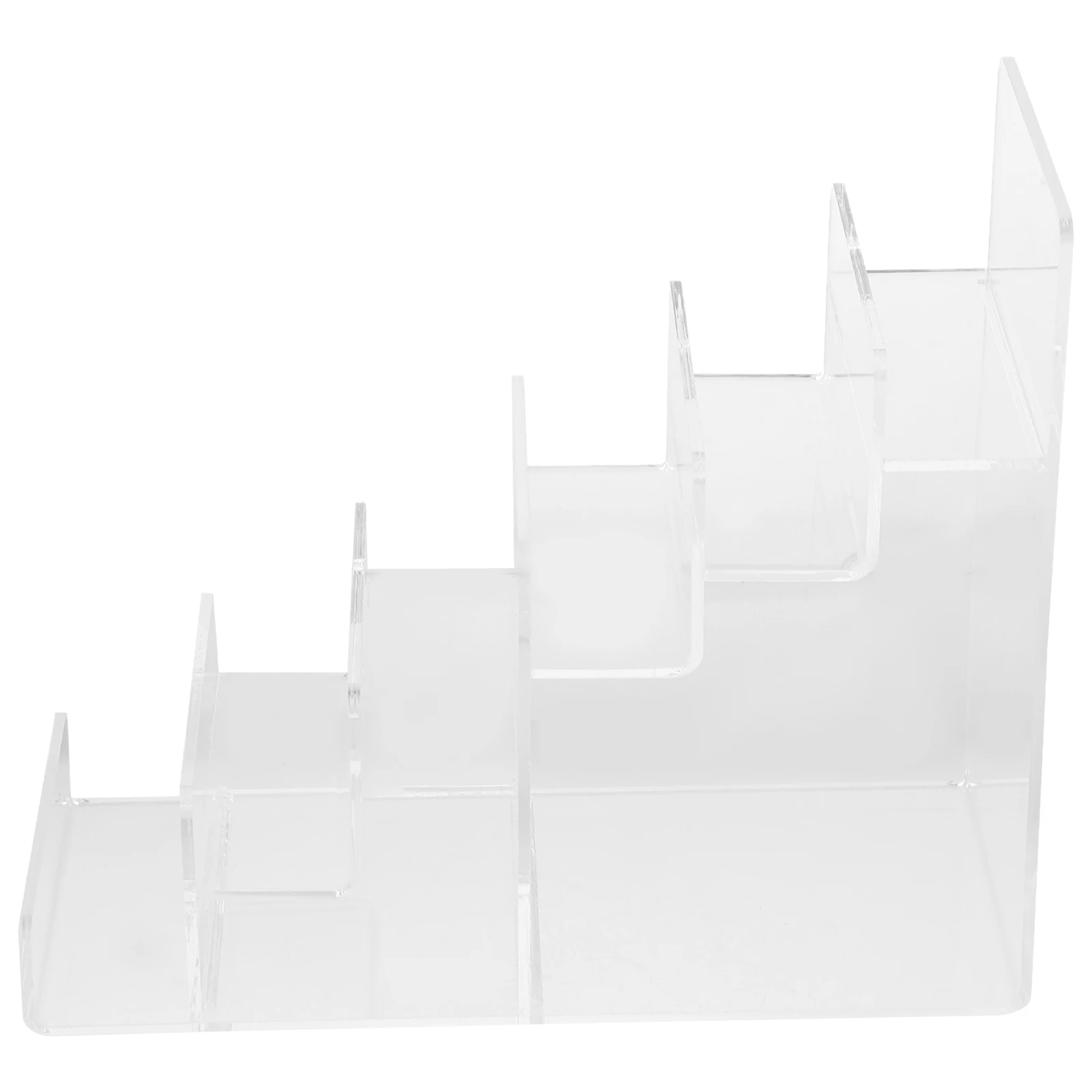 

1Pcs Multi-Layer Acrylic Storage Rack Trapezoidal Wallet Holder Stand Desktop Display Jewelry Glasses Shelf Acrylic Storage Rack