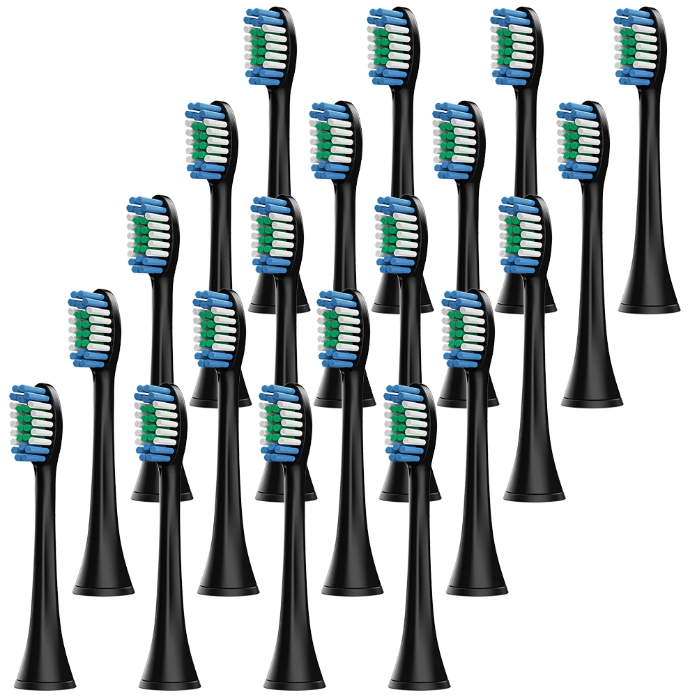 4/8/12/20pk vervangende opzetborstels compatibel met Philips Sonicare elektrische tandenborstel, tandenborstelkop voor HX4100 2100 6500