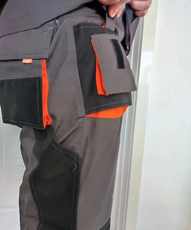 Work Clothing Men Jacket Pants Suit Wear-resistant Factory Labor Uniforms Tooling Auto Repair Work Coveralls Workshop Workwear