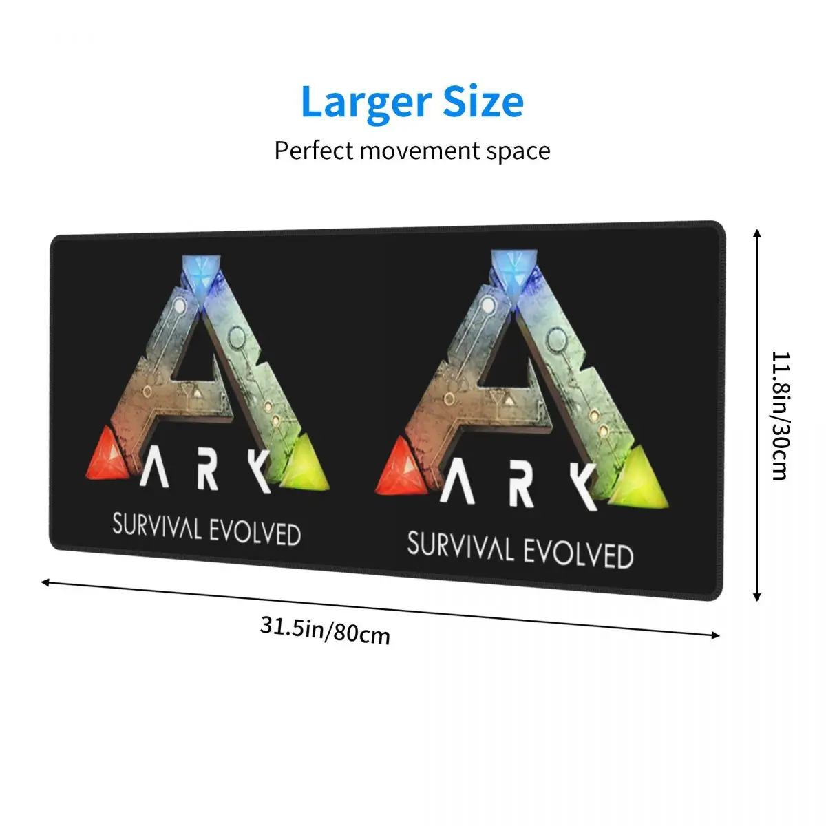 Large Mouse Pad Ark Survival Evolved Black Gamer PC Laptop Mats Keyboard Carpet Computer Gaming Office Accessories Desk Mat