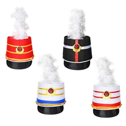 Medieval Royal Soldier Military Hat Marching Band Hat Ceremonial Hat Halloween Carnival Cosplay Nutcracker-Snare Drum Team Hat
