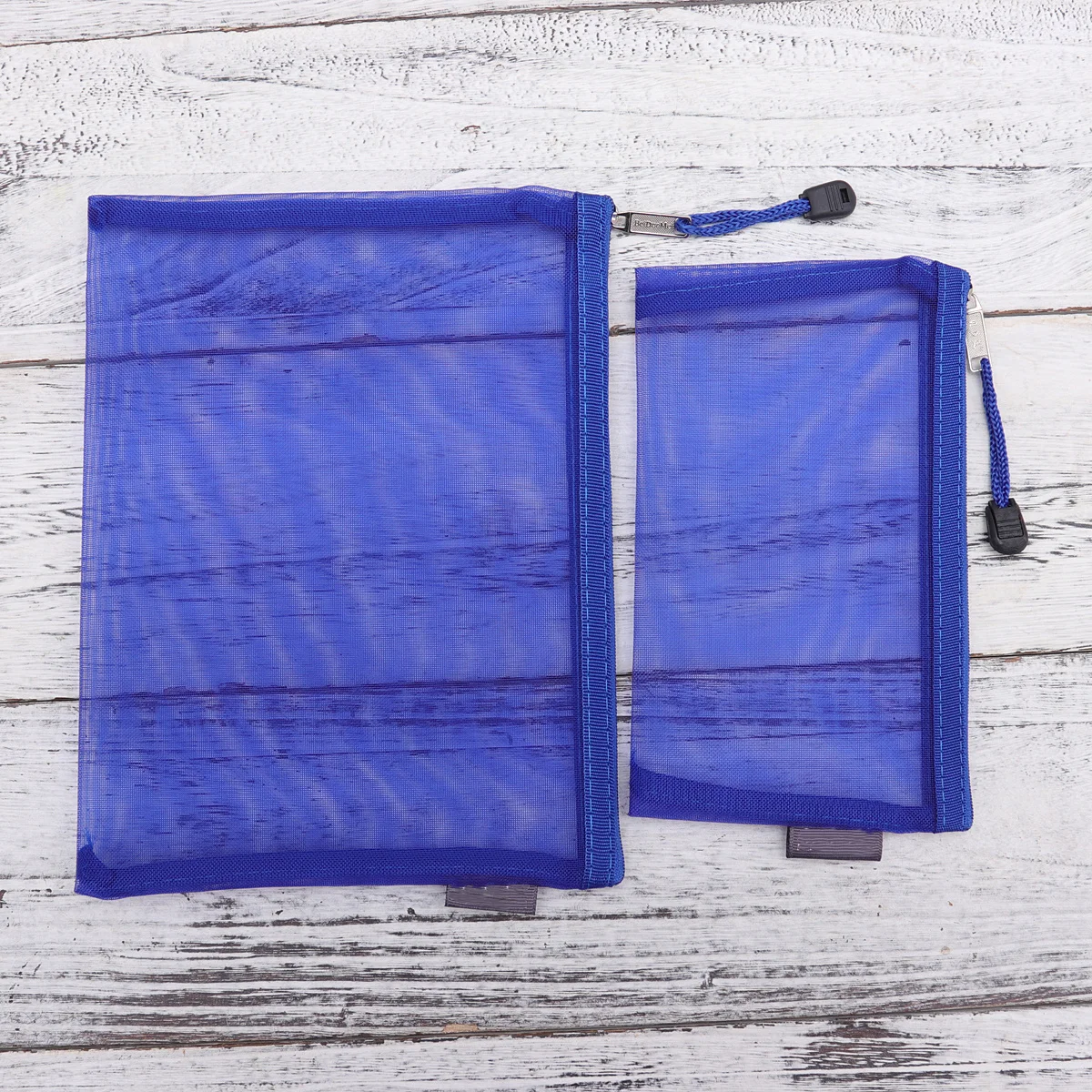 

5 шт., синяя сетчатая сумка для файлов, портативный органайзер для канцелярских принадлежностей на молнии для офиса, школы, A4, A5, A6, папки для документов, сумка для документов