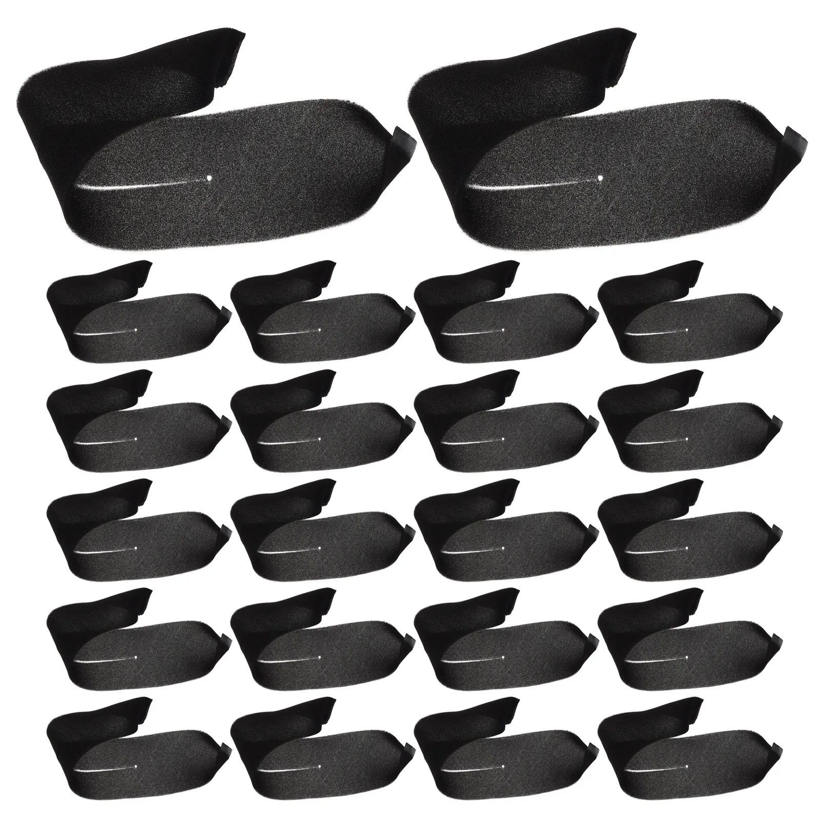 

20pcs Sponge Hanger Covers Non-Slip Clothes Rack Protectors Scratch Proof Sleeves For Suits Home Dry Cleaner Use Soft Fabric