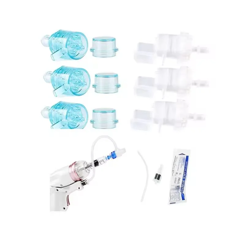 EZ Hydra Vacuum Meso Gun EZ 5pin EZ Meso Gun Derma Microneedle Pen Korea Negative Pressure Skin Rejuvenation EZ 5pin 9pin Needle