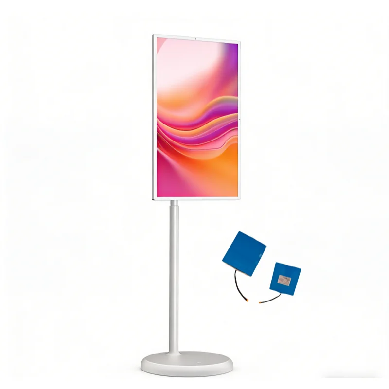 

Портативный сенсорный монитор 22/24/32 дюйма, ЖК-дисплей, Smart Display, Android 13 OS, перезаряжаемый, для лифтов, торговых центров, образования, 1 год гарантии