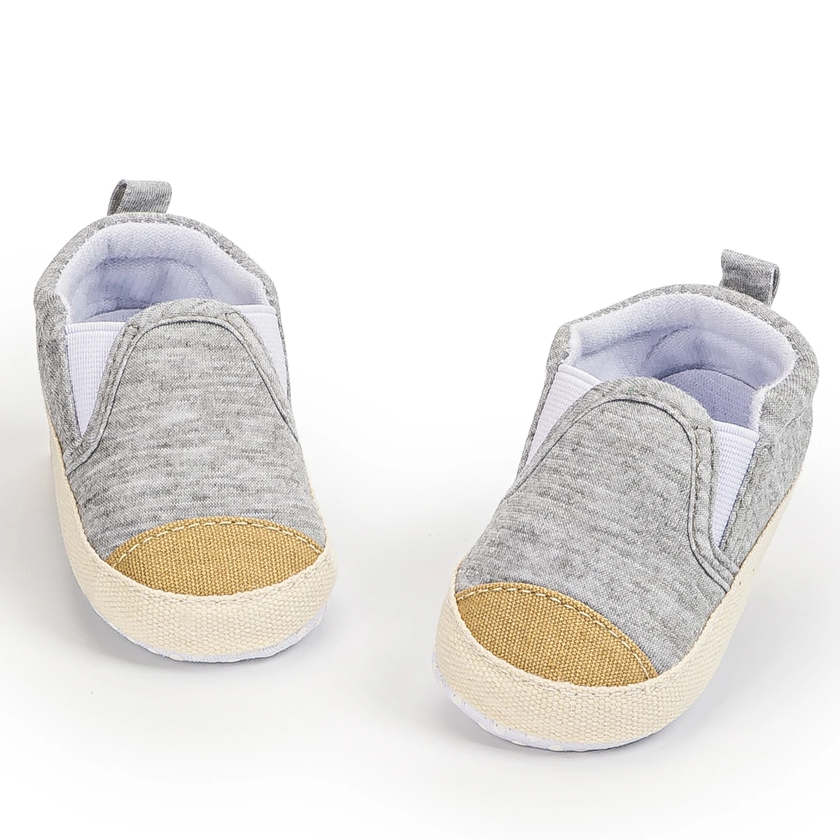 เมคิออร์แฟชั่นรองเท้าเด็กแบบสปอร์ตแบบลำลองรองเท้าเด็กผ้าฝ้ายพื้นรองเท้านุ่มกันลื่นรองเท้าเด็กวัยหัดเดินระบายอากาศได้รองเท้าเด็กแบบสวมคลาสสิก 0-18M