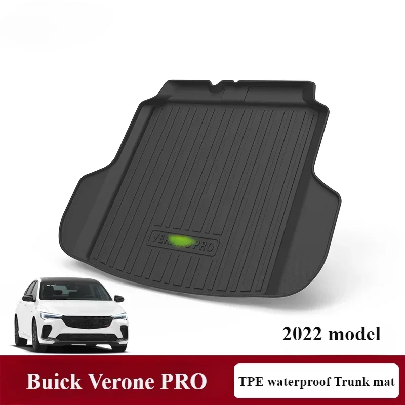 FOR 2022 Buick Veran PRO TPO Trunk mat Waterproof TPE untail tail box mat Environmentally friendly and odorless