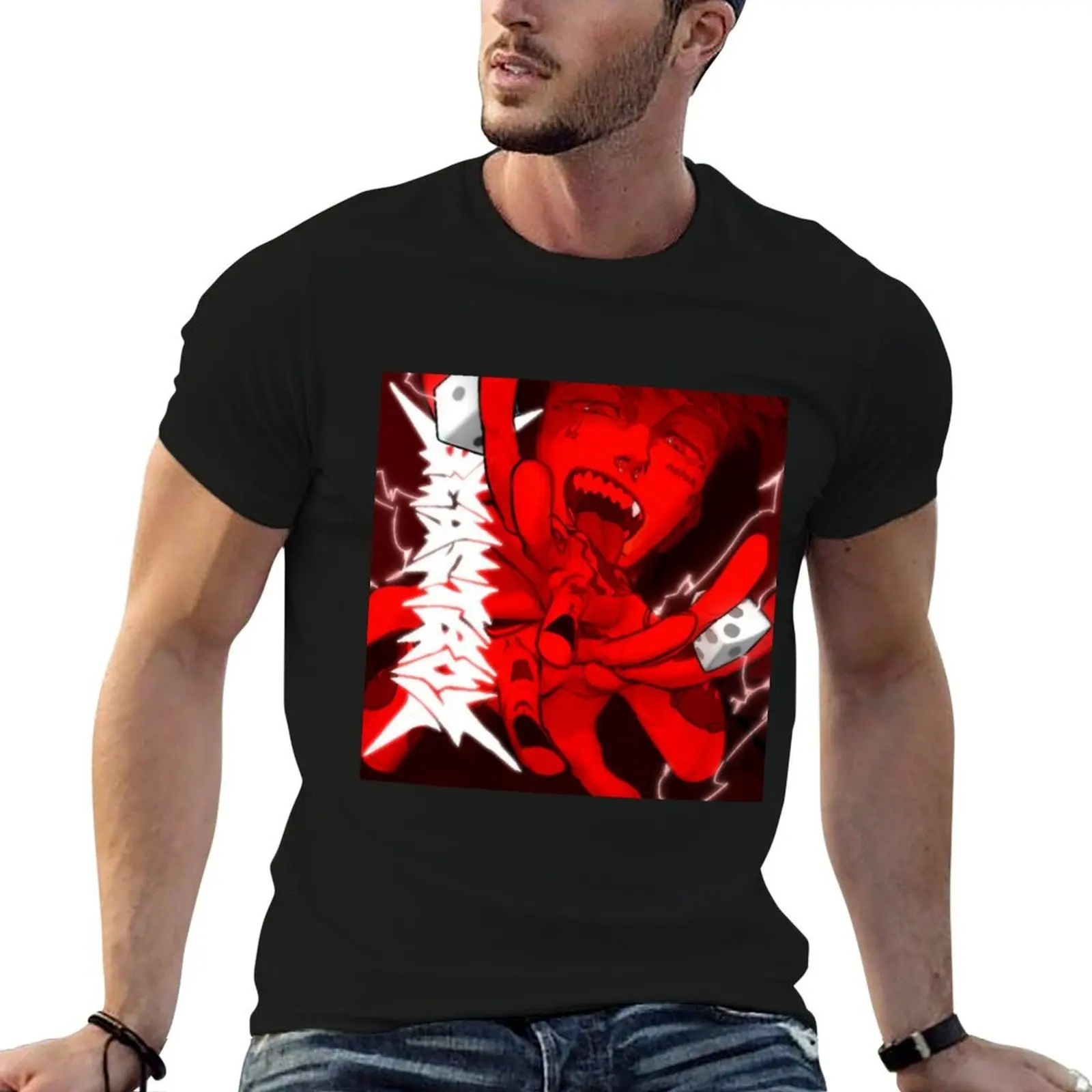 Taddl EP Cover: HUMANOID FLAMETHROWER T-Shirt for a boy cotton graphic tees Men's t-shirt