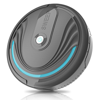 Smart Robotic Vacuum Cleaner Lightweight Robot Vacuum Multi-Mode Cordless Vacuum Cleaner for Low Carpet Pet Hair Hard Floors