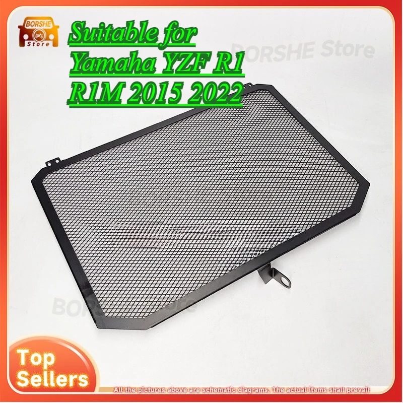 

Aluminum Radiator Guard Mesh Suitable for Yamaha YZF R1 R1M 2015 2022 Motorcycle Radiator Protection Cover