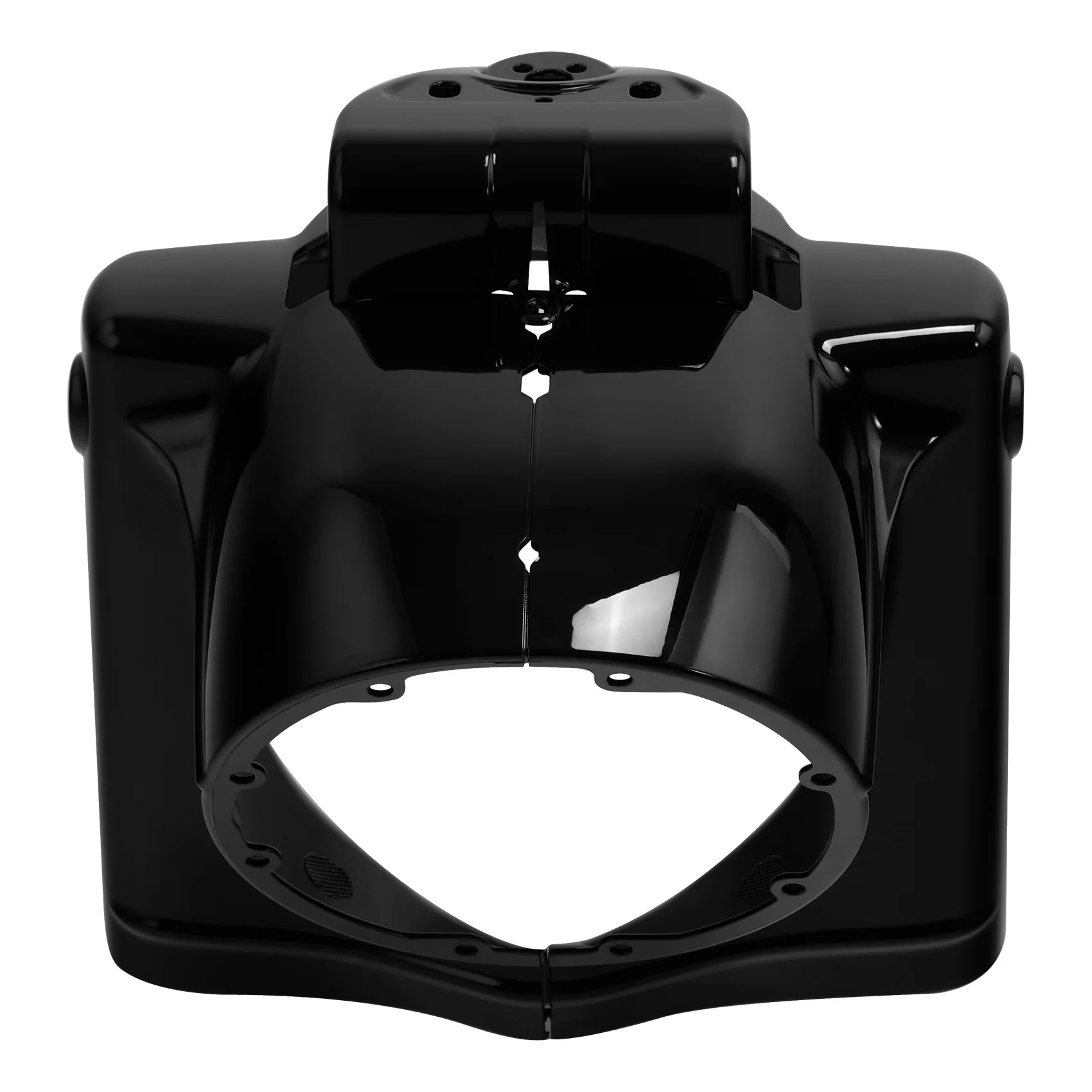 

7 Inch Large Headlight Cover, Modified Radiator Protector Cover, For Harley Road King Touring Motorcycle 2014-2023