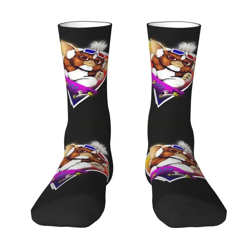 Gremlins Gizmo Dress Socks Mens Womens Warm Funny Novelty  Mogwai Crew Socks