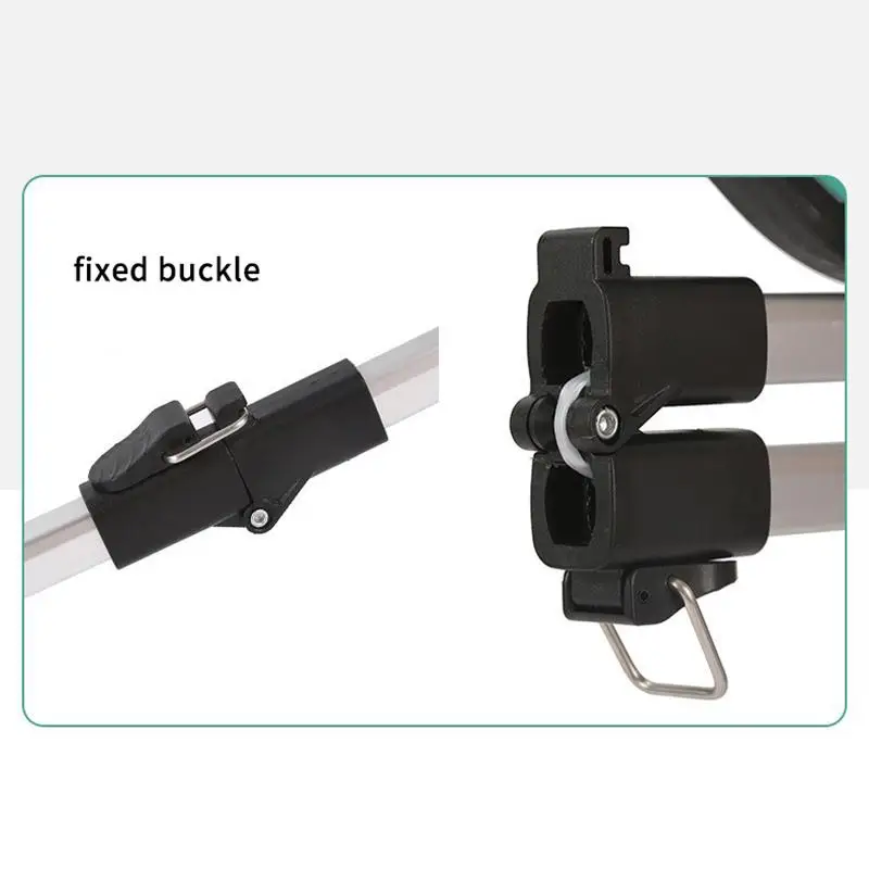360 Degree Rotatable Litter Picker 80cm Lightweight Foldable Garbage Gripper with Swivel Jaw Extended Outdoor Cleaning Tool
