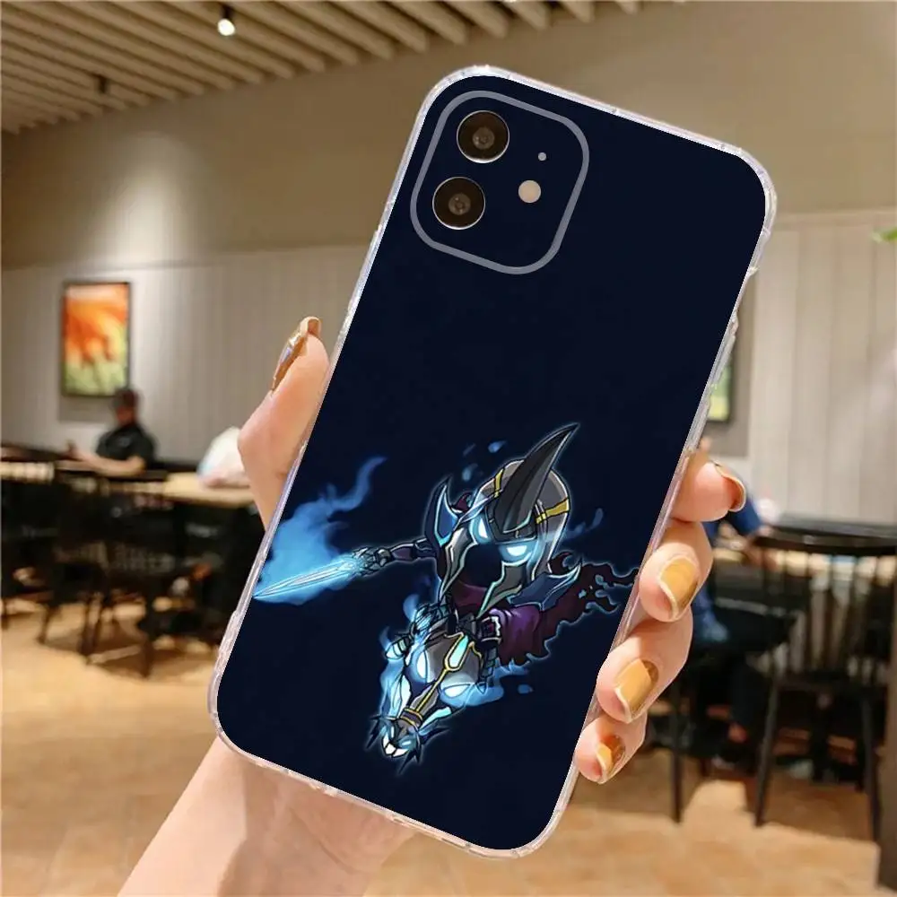 حافظة هاتف Game D-DotaS 2 لهاتف iPhone 17,16,15,14,13,12,11 Pro,Max,Plus,X,XS,XR,SE4,E غطاء ناعم شفاف صغير