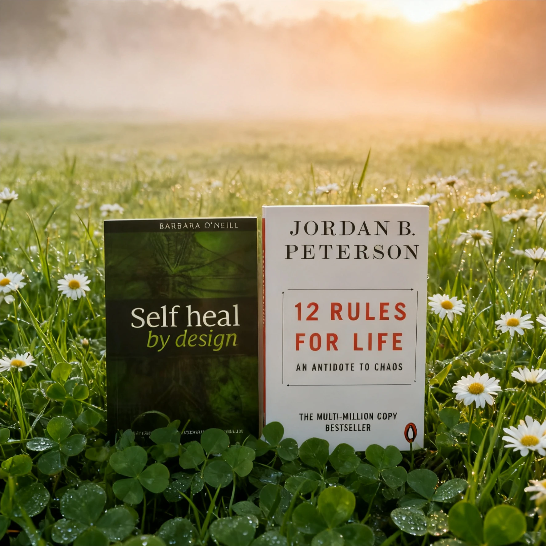 

《Self Heal By Design》+《12 Rules for Life》Health guide to focus on the body's self-healing Break away from negative mentality
