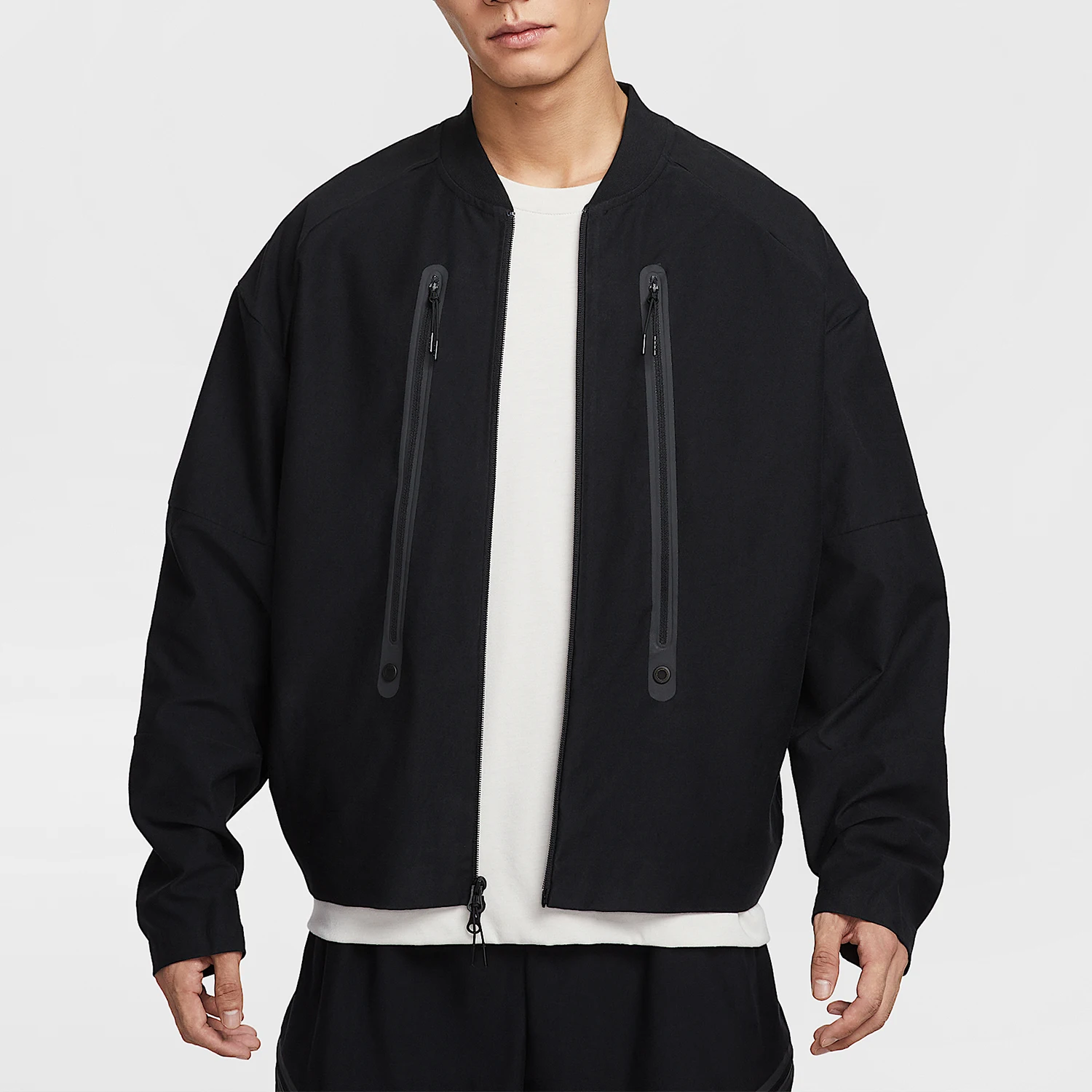 

Оригинальная мужская модная куртка свободного кроя на молнии Nike Tech Shori HV0952-010