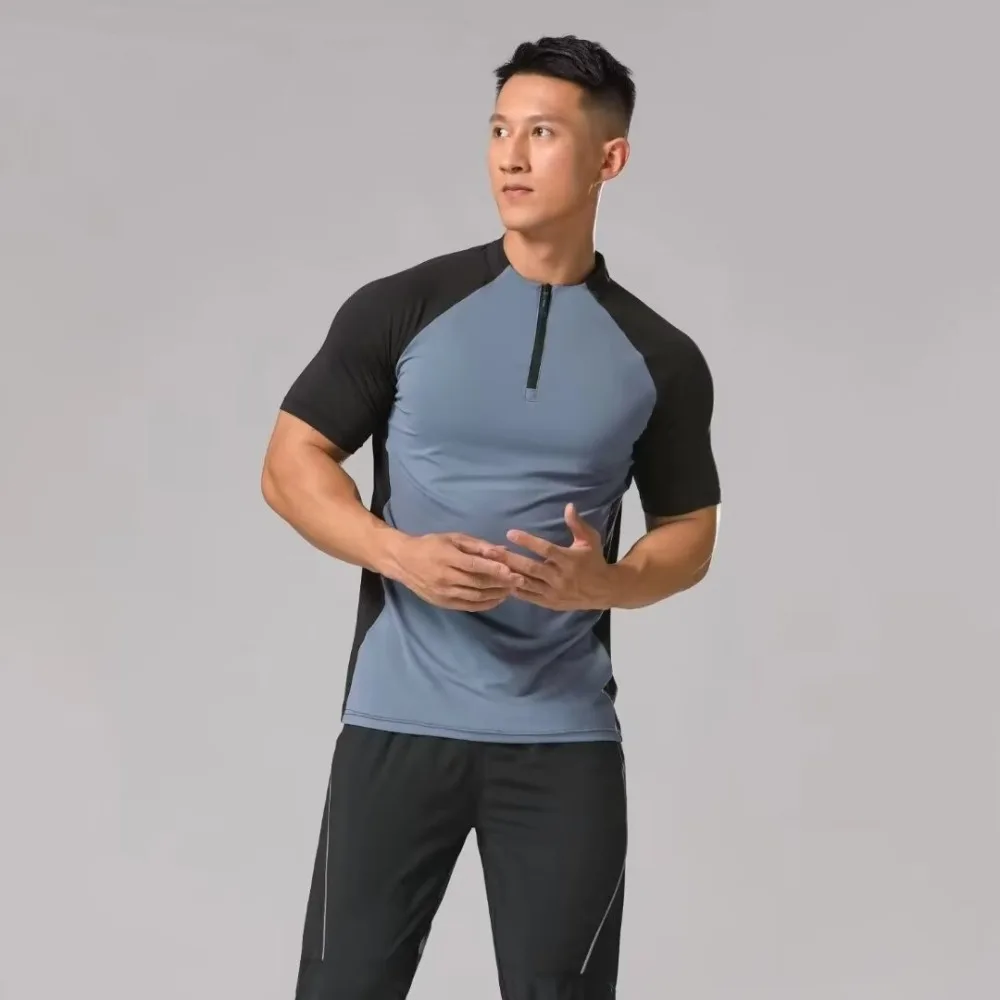 2025 Mens Fitness Yoga Training Tshirts Gym Workout Compression Sweatshirt for Running Football Jersey Jogging Sportswear