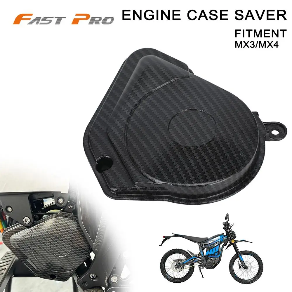 Osłona magneta z włókna węglowego Pompa Silnik Sprzęgło Osłona boczna Akcesoria motocyklowe do TALARIA MX3 MX4 MX5 Dirt Pit Bike