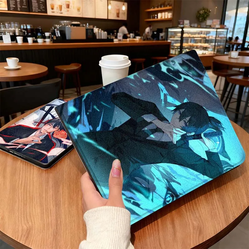 

Chainsaw Man Cartoon Cool Tablet Case For Vivo IQOO Pad Air Pad3 IQOO Pad5 Pad2 Pad3 SE Pro 11.5 12.1 12.3 13 Inch