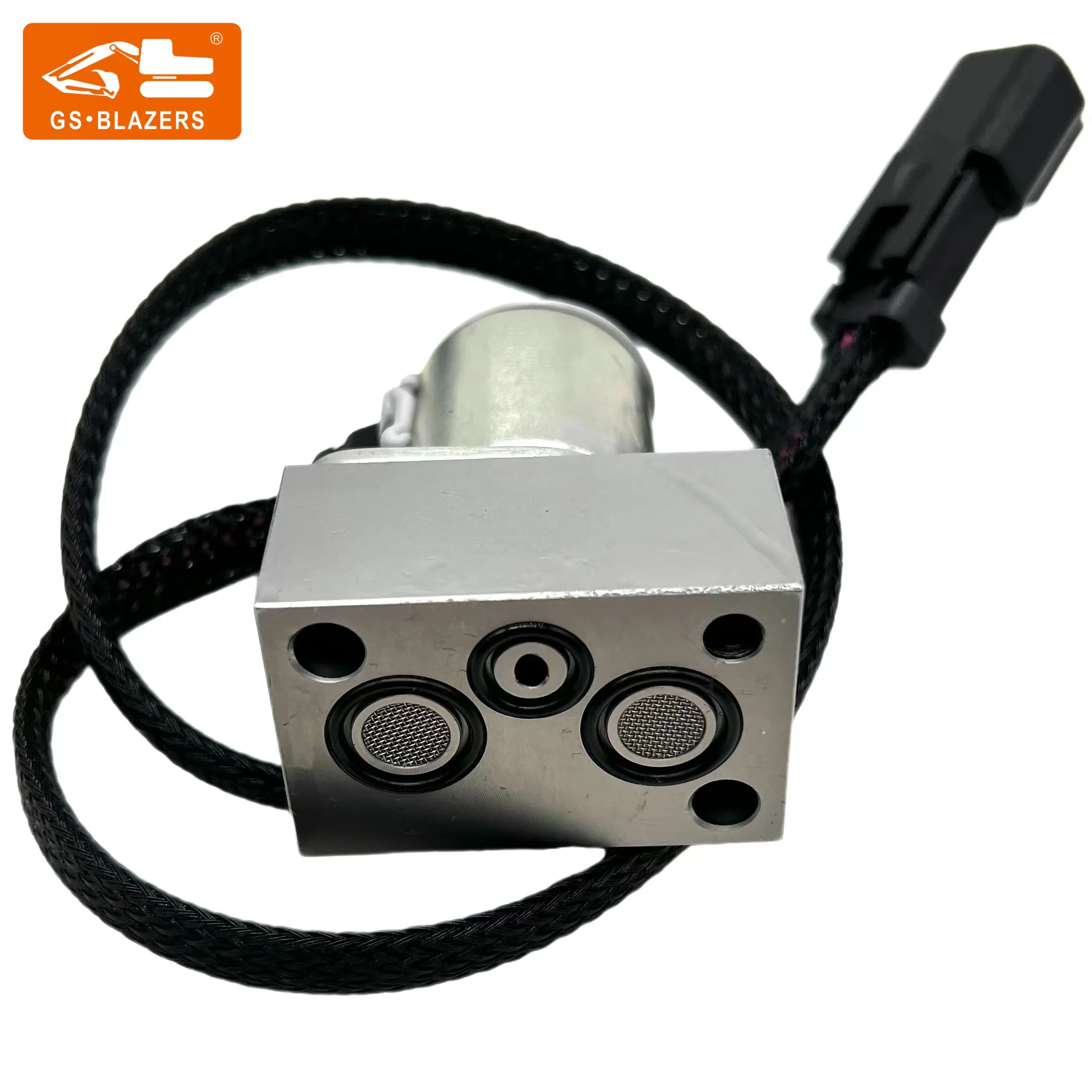 Diesel engine hydraulic pump solenoid valve 3 hole fitting parts number 702-21-57500 for PC360-7 V250 V-299