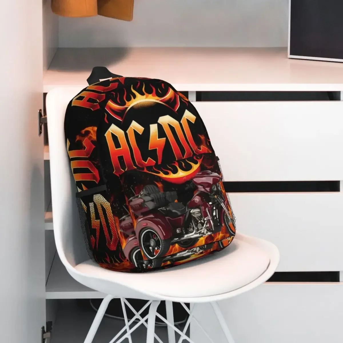 

Рюкзак A-AC-S D-DC-S Heavy Metal, Лидер продаж, рюкзак большой емкости, сумка для книг для мальчиков и девочек, сумки на плечо для мужчин, женщин, детская школьная сумка