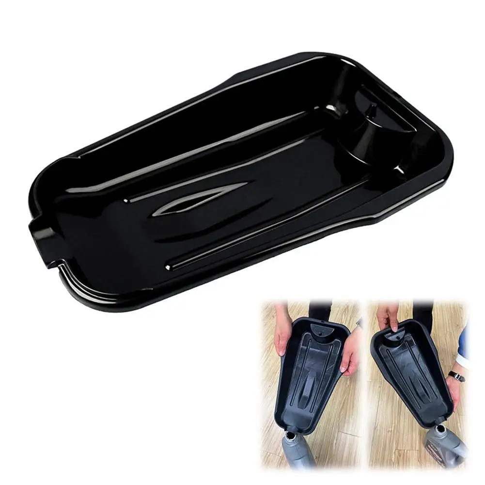 Bottom Shell Oil Tray 2.5L Large Capacity Oil Drain Pan For Motorcycle Car Application Maintenance Tool Auto Repair Garage Tool