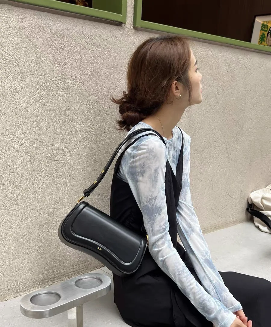 JW PEI Pudding Bag, French Style, Niche Bag, Women's, High-End, Simple, Underarm, Crossbody Bag