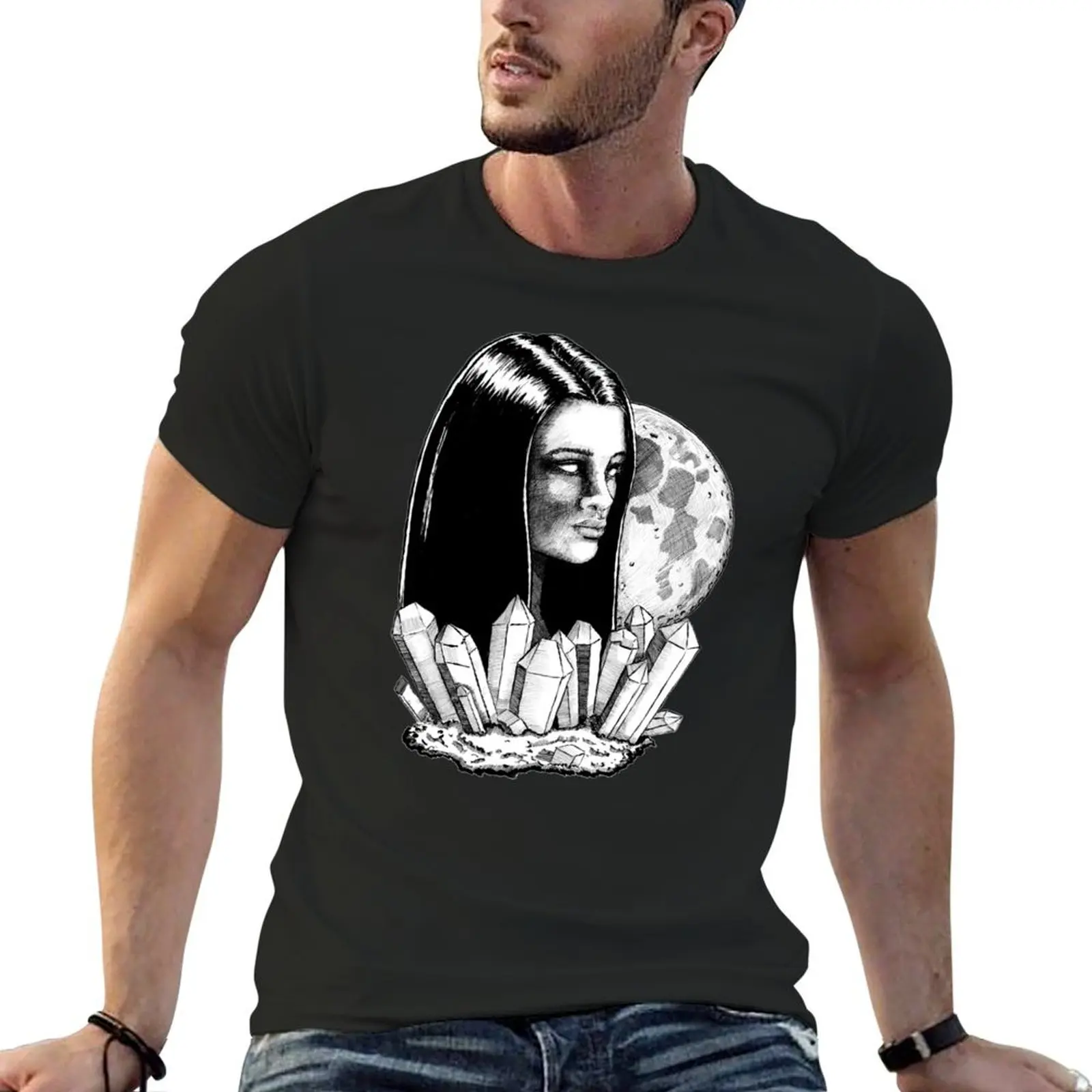 

Moon Witch T-Shirt tshirts personalised anime t shirts clothing for men