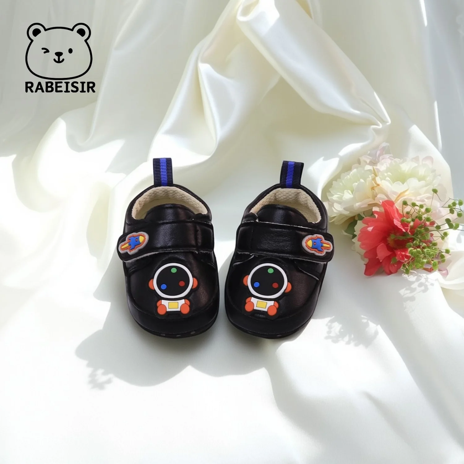 

Baby Boy Sneakers 0-1 Years Old Baby Toddler Shoes Soft Sole Breathable Non-Slip Cartoon Pattern