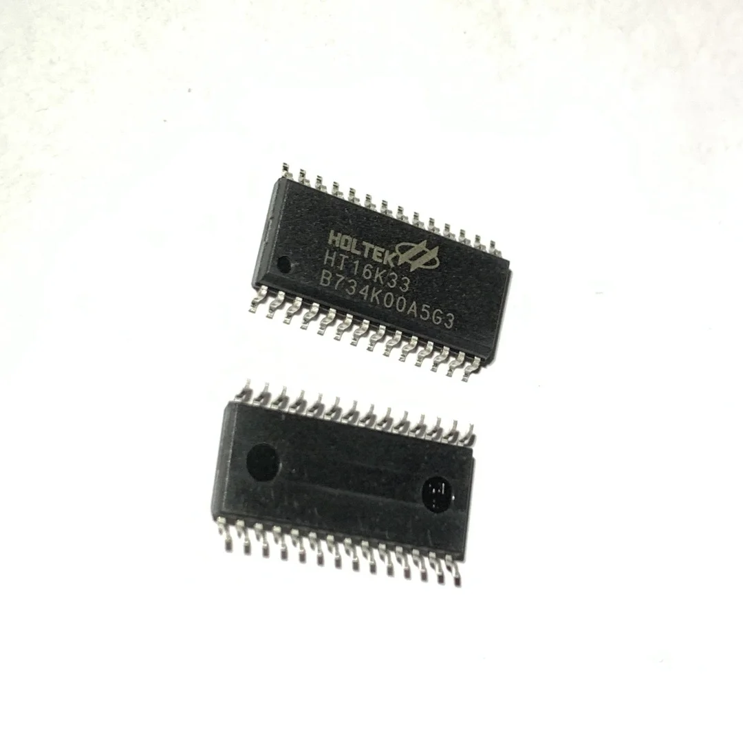Qixinruite  New original VK16K33 HT16K33 SOP28 RAM mapping 16 * 8 LED controller integrated circuit IC chip