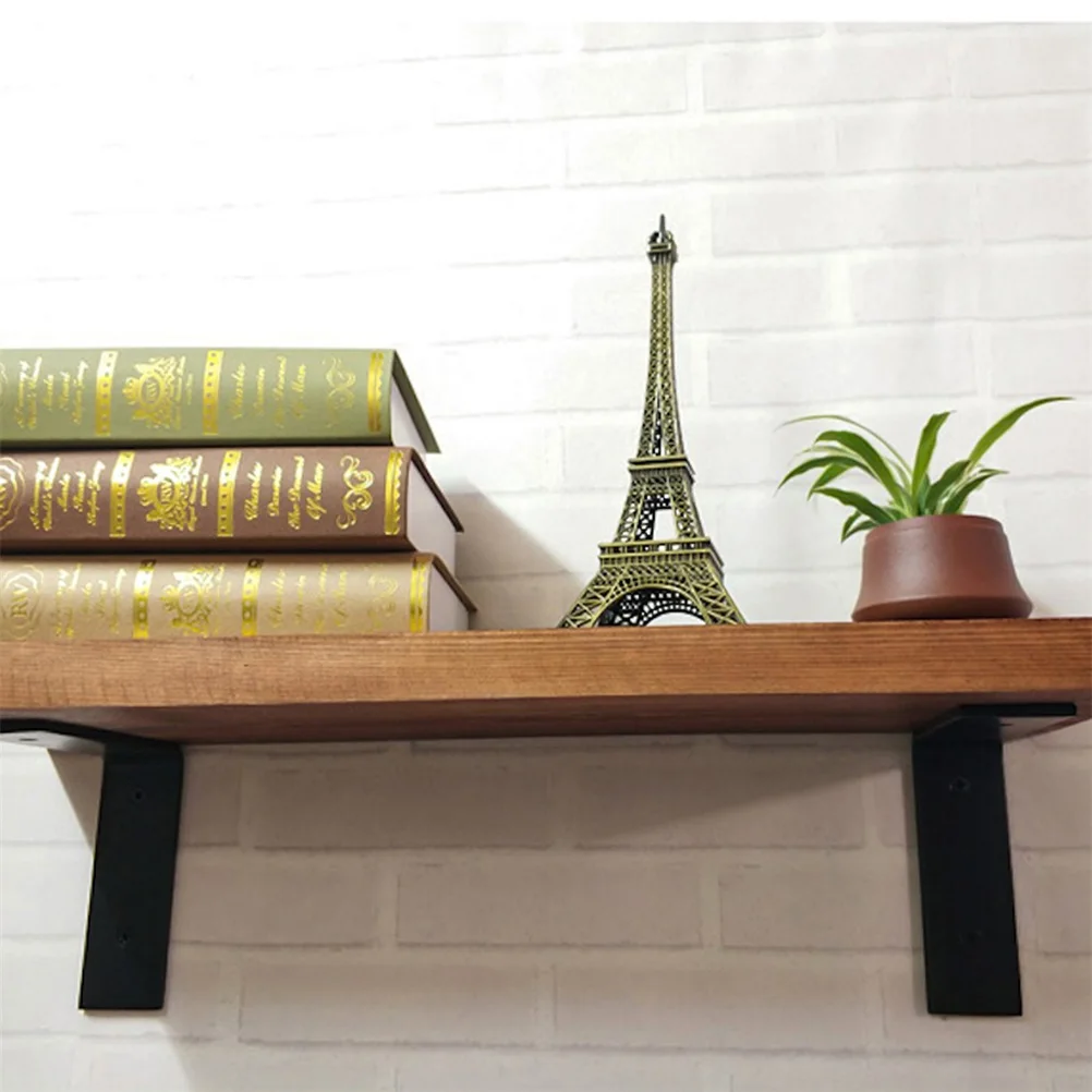 

Stainless Steel Bracket Sturdy Wall Mounted Rack Heavy Duty Bracket For Shelf Home Garage Office Corner Support Thickened