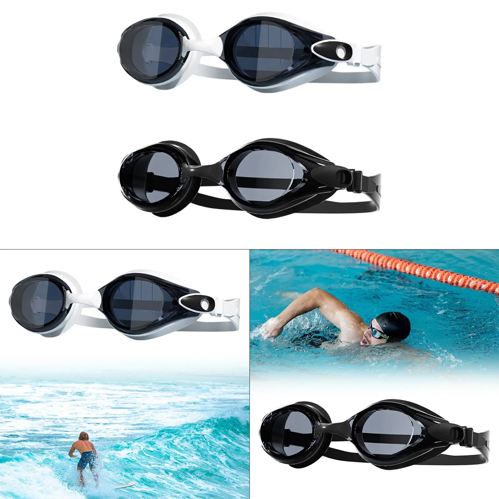 

Swim Goggles Lightweight Clear View Professional Fashion Swimming Goggles