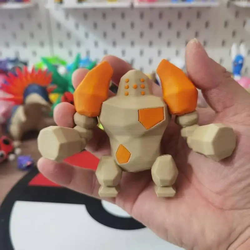 

Anime Registeel Reck Regice Action Figure Proportion World 1:20 Diy 3d Printing Cartoon Character Desktop Statue Kid Gift