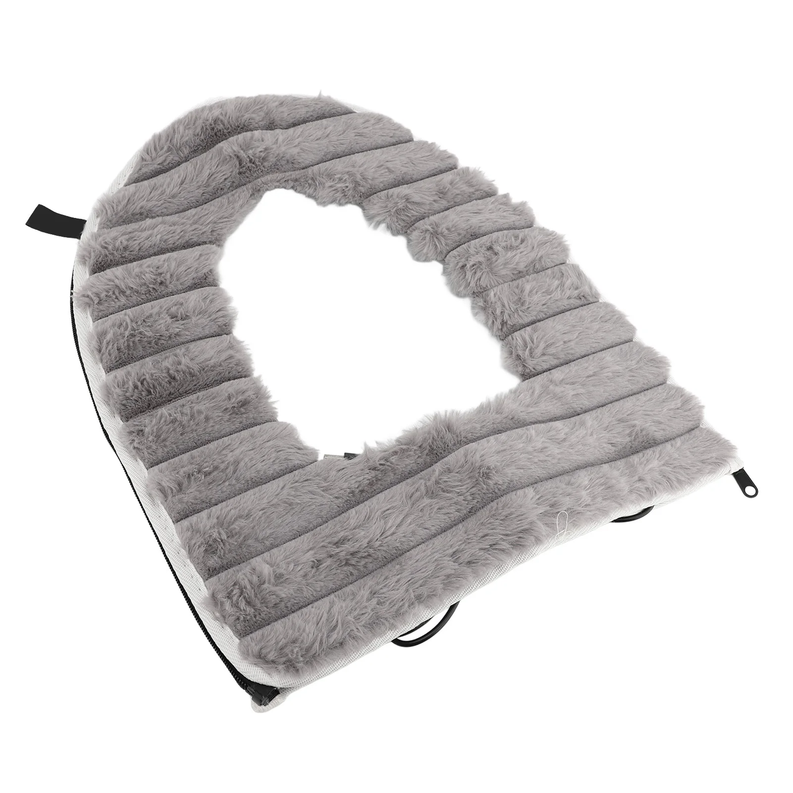 

Toilet Heated Pad Washable Fabric Dual Sided Design 43x37cm Soft Cloth USB Powered Toilet Warmer for Home Bathroom