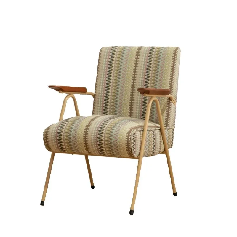 Sillas modernas de diseño para sala de estar, tocador, salón, dormitorio, comedor, sillas relajantes, salón de lectura, muebles de salón Poltrona de madera de lujo
