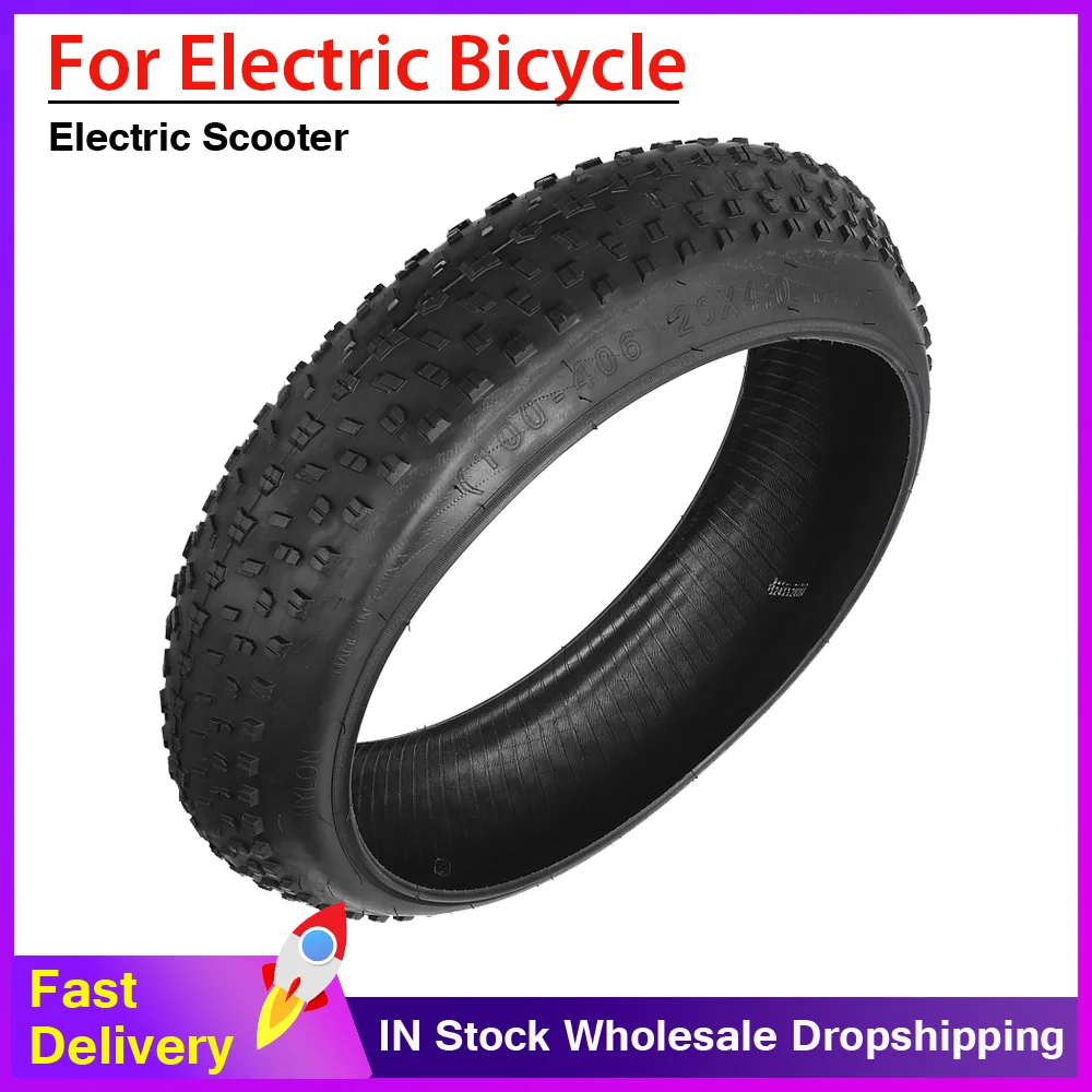 

20x4.0 Electric Bicycle Tire for ATV Beach Bike City Fat Tyres Snow Bike Tires Ultralight Wire Bead 20inch Fat Tire Accessories